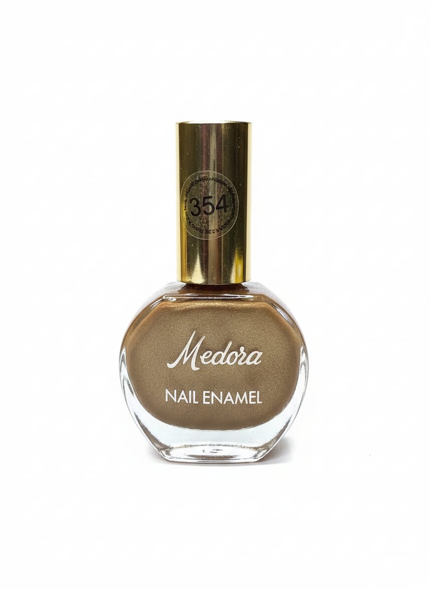 Medora Nail polish - Nail paint shade 354 (16ml) Brown colours collection 