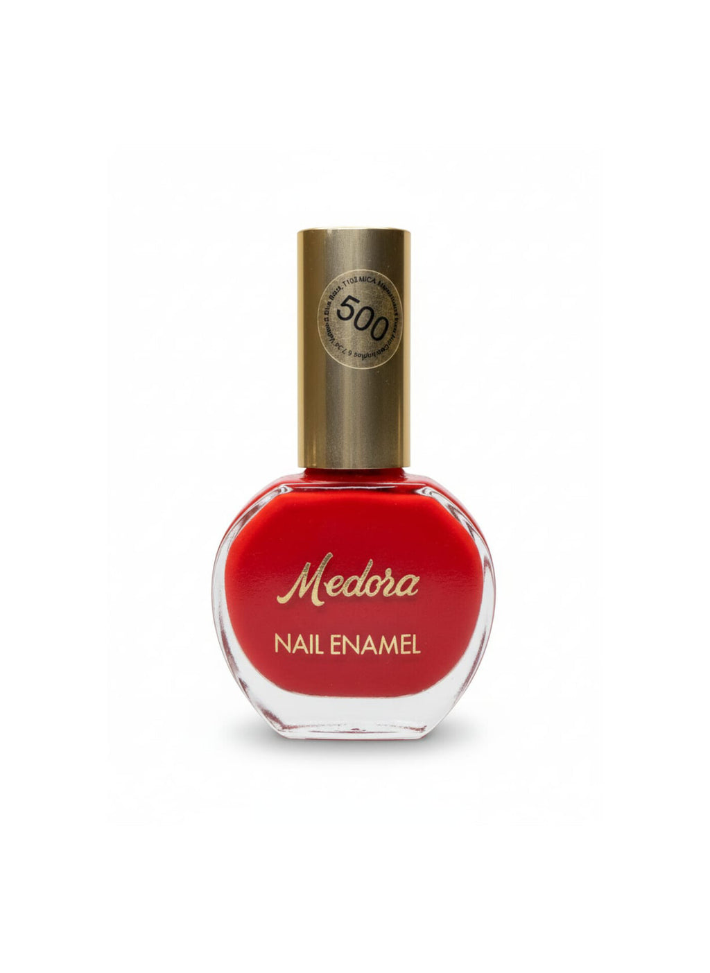Medora Nail polish - Nail paint shade 500 (16ml) Red colours collection 