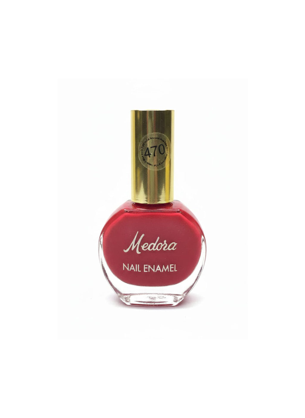 Medora Nail polish - Nail paint shade 470 (16ml) Shocking pink colours collection 