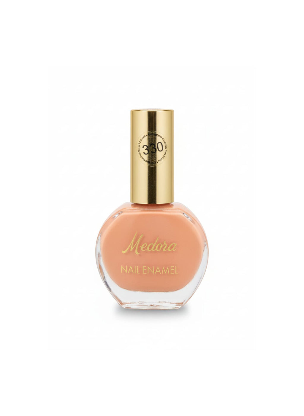 Medora Nail polish - Nail paint shade 330 (16ml) Peach colours collection 