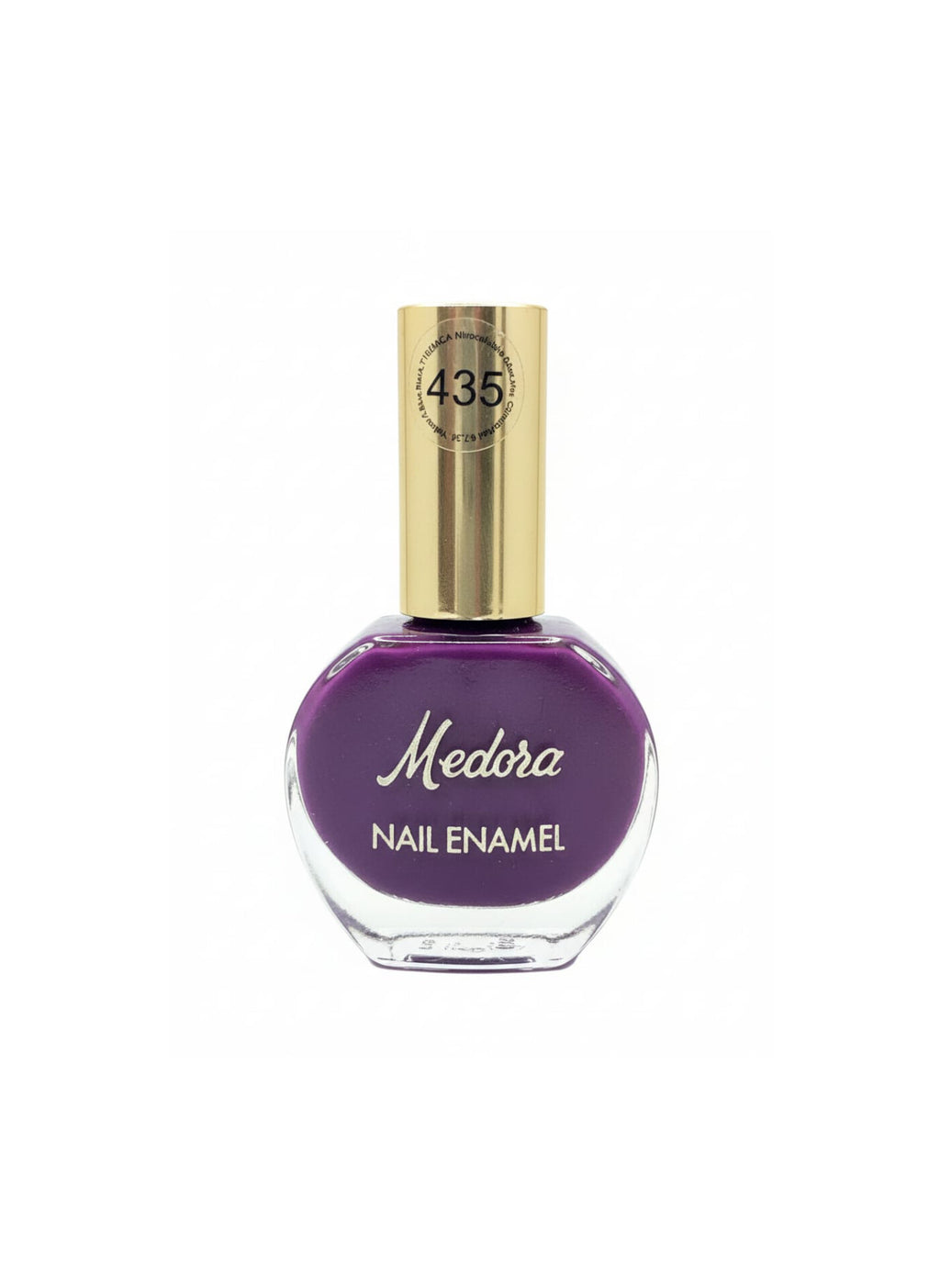 Medora Nail polish - Nail paint shade 435 (16ml) Purple colours collection 