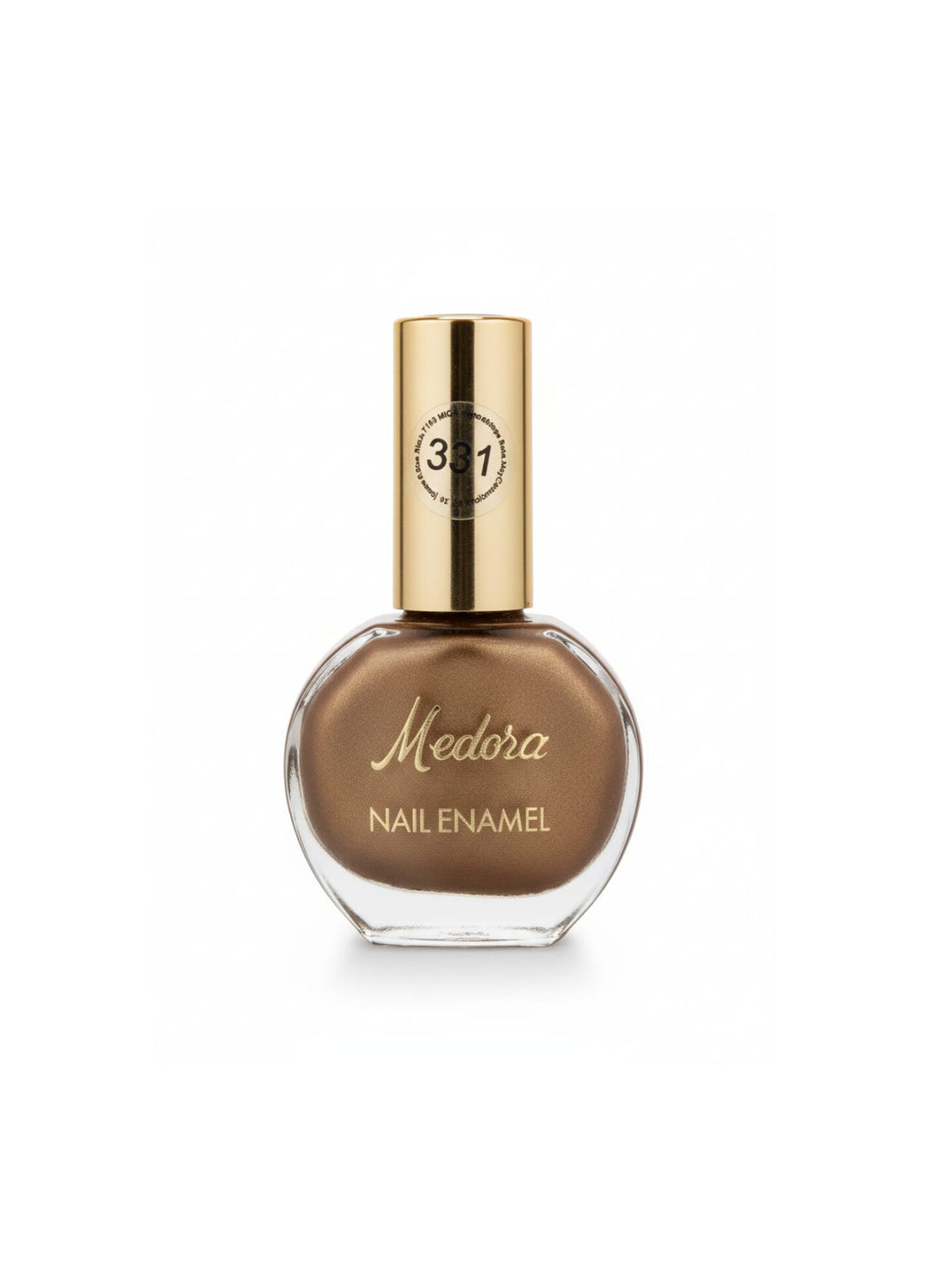 Medora Nail polish - Nail paint shade 331 (16ml) Golden colours collection 