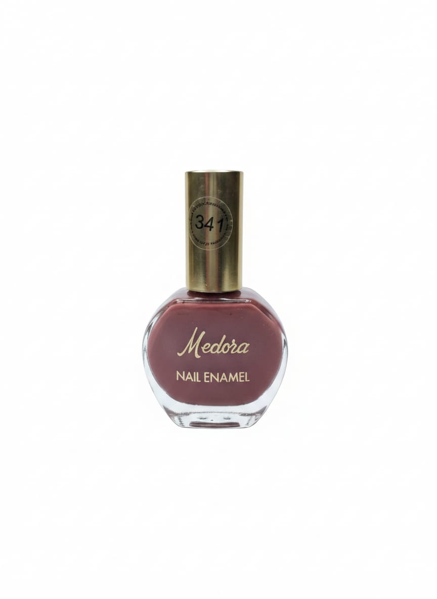 Medora Nail polish - Nail paint shade 341 (16ml) Brown colours collection 