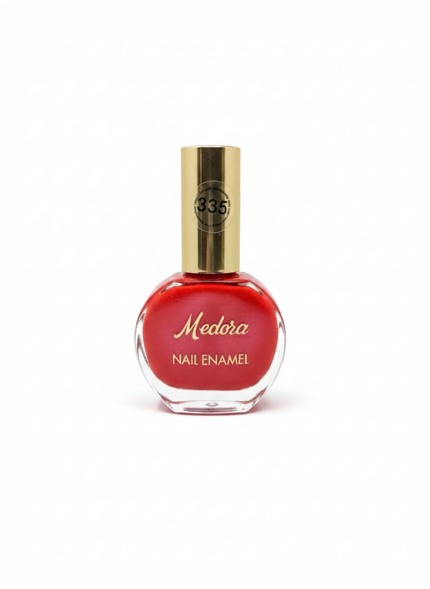 Medora Nail polish - Nail paint shade 335 (16ml) Orange colours collection 