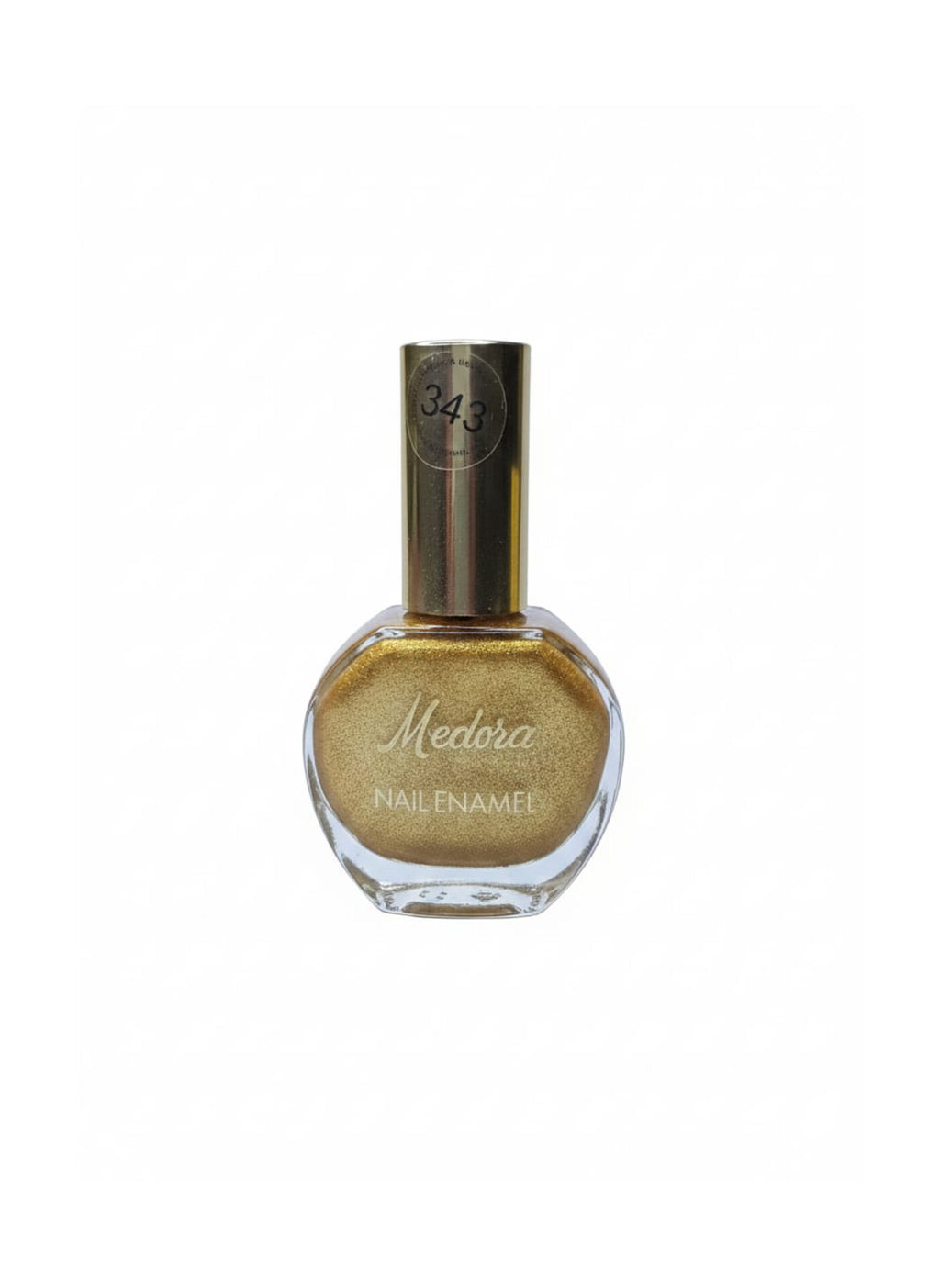 Medora Nail polish - Nail paint shade 343 (16ml) Golden colours collection 