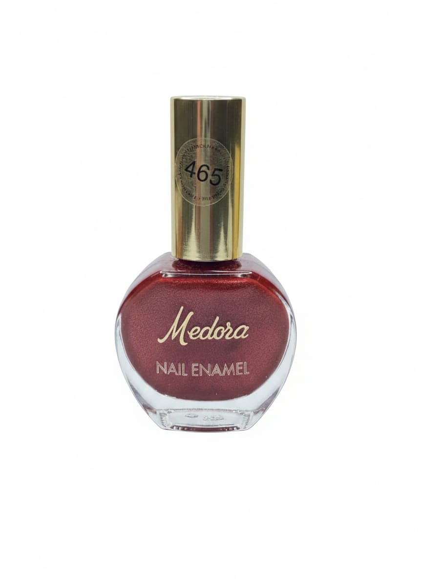 Medora Nail polish - Nail paint shade 465 (16ml) Maroon colours collection 