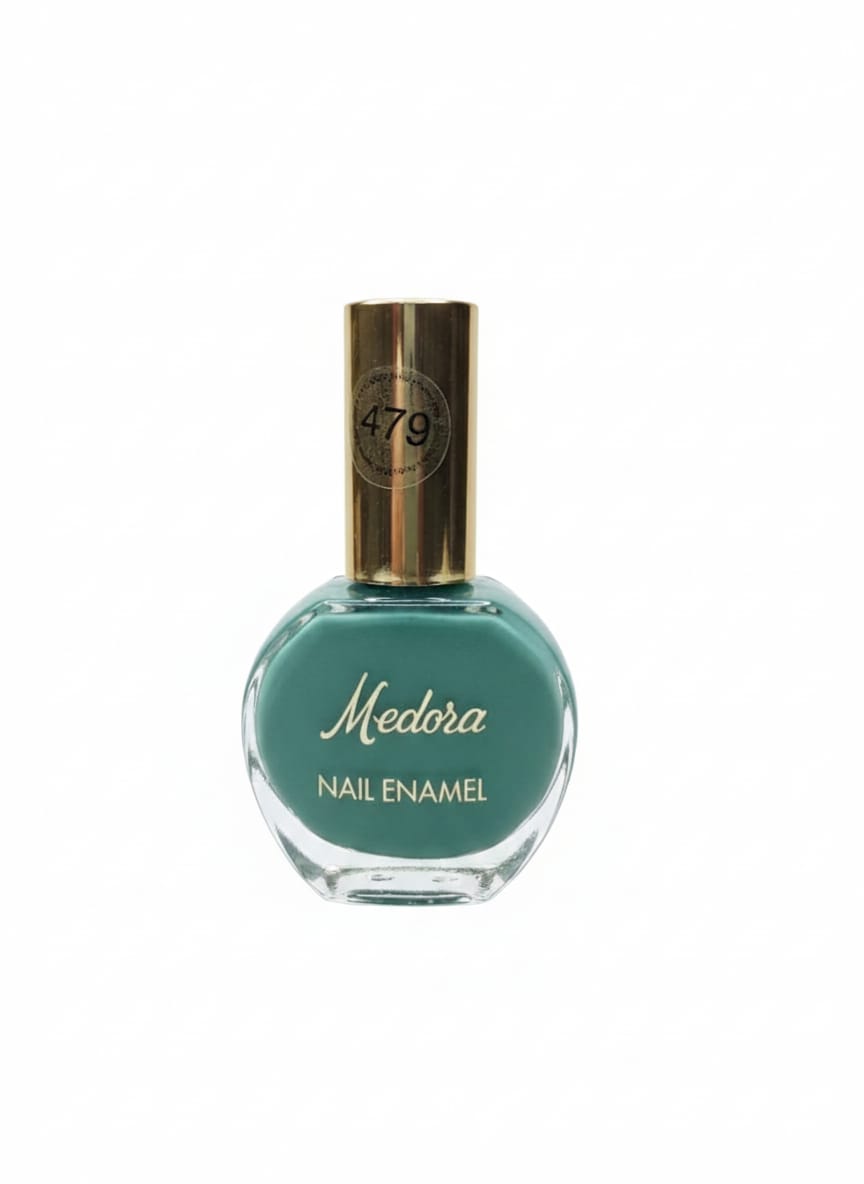 Medora Nail polish - Nail paint shade 479 (16ml) Green colours collection 