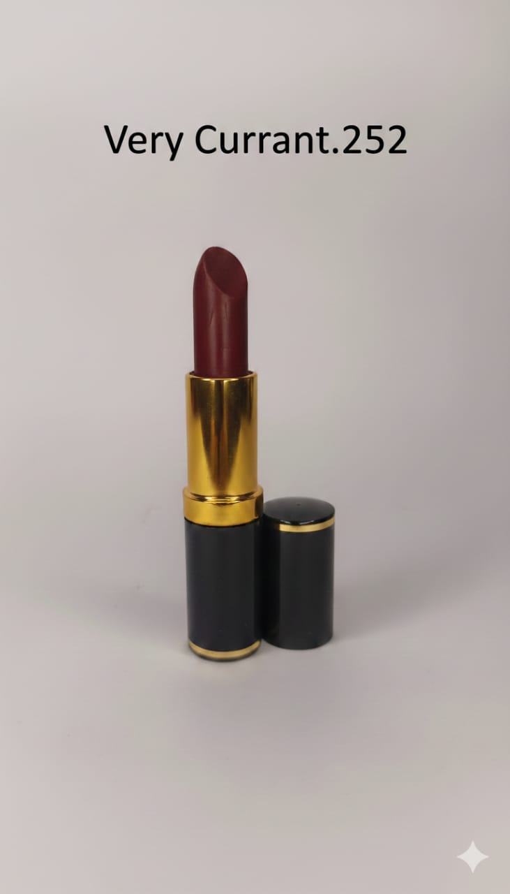 Medora matte lipstick shade 252 Very currant - Maroon colours collection 