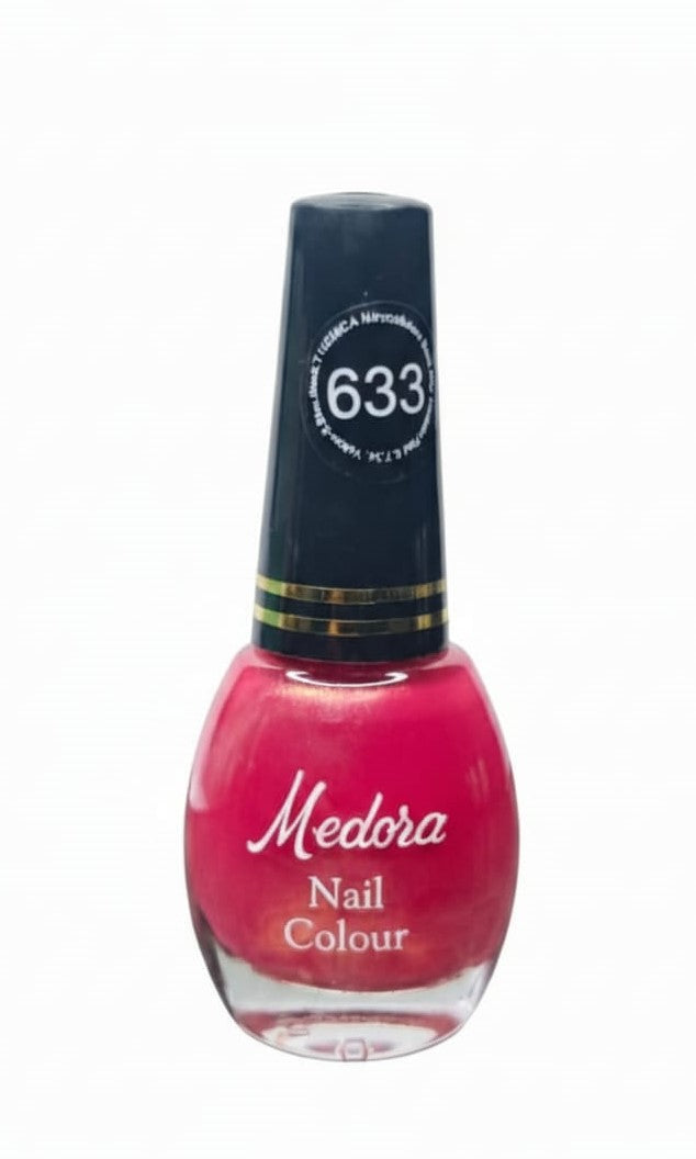 Medora fashion metallic nail polish - nail paint shade 633 (10ml) - Shocking colours collection 