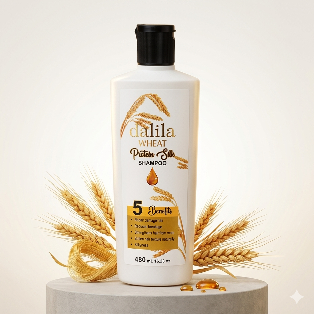Dalila wheat protein silk Shampoo
