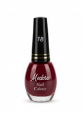 Medora Glossy nail polish - nail paint shade 18 (10ml) - Brown colours collection 