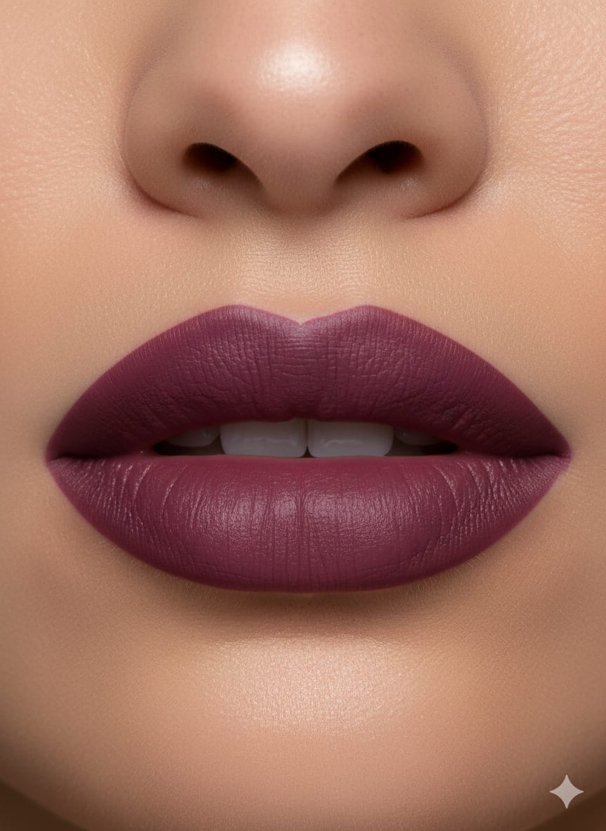 Medora matte lipstick shade 529 Mystery - Purple colours collection 