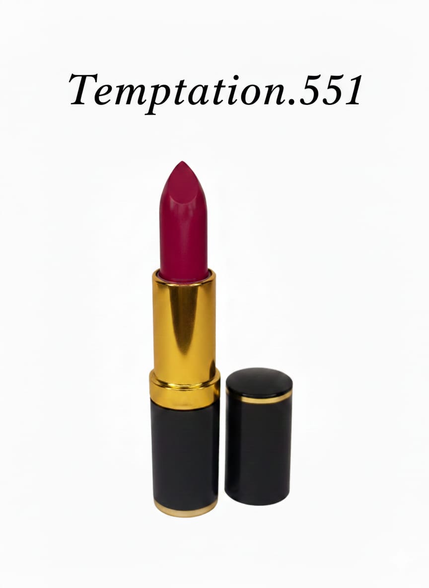 Medora matte lipstick shade 551 temptation - shocking pink colours collection 