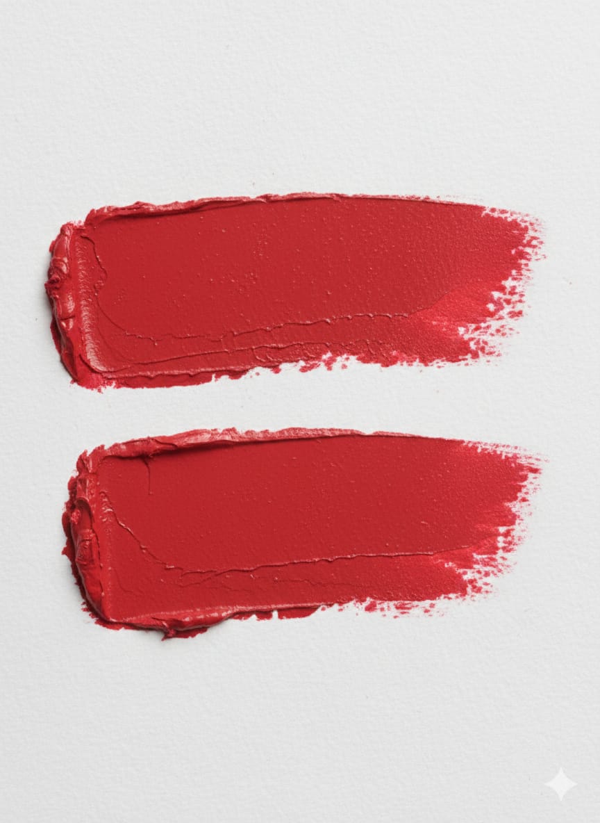Medora matte lipstick 581 smile swatch - Orange colours collection 