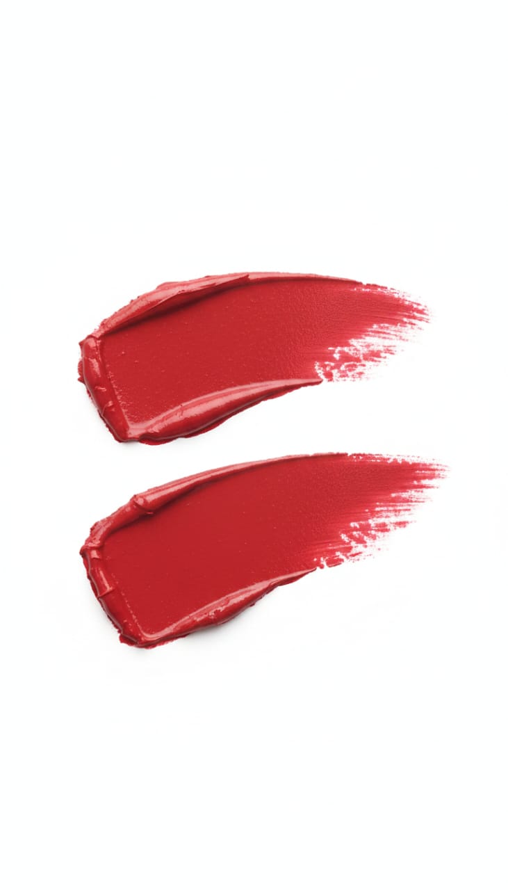 Medora matte lipstick shade 584 solar orange Swatch - Orange colours collection 