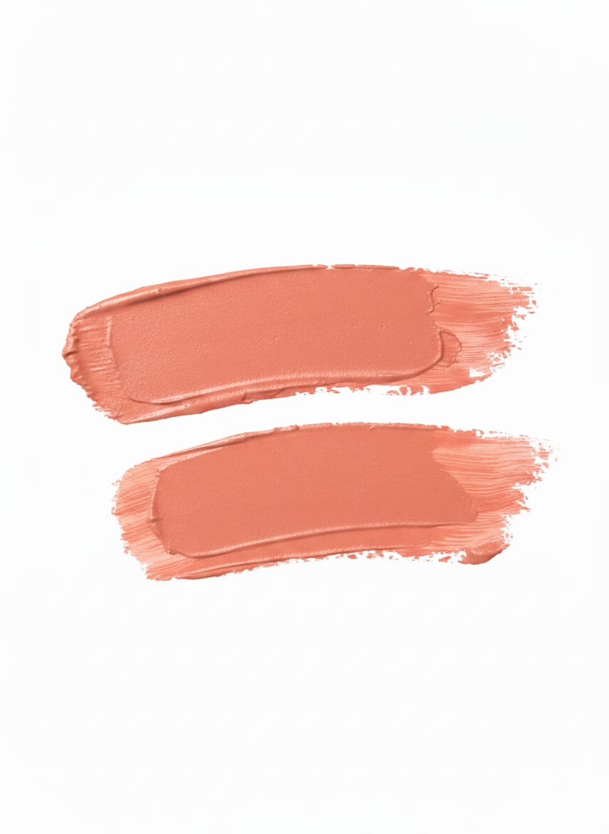 Medora matte lipstick shade 566 coral passion swatch - Peach colours collection 