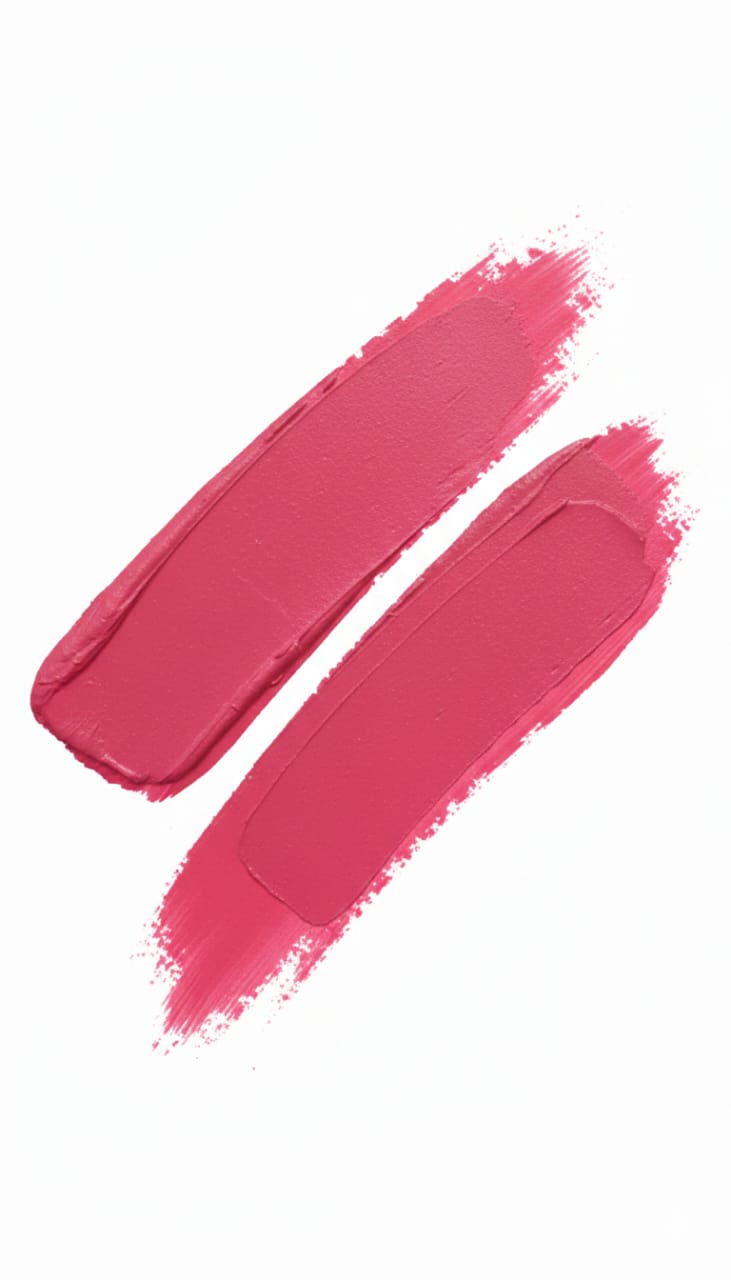 Medora matte lipstick shade 573 candy snow swatch - Pink colours collection 