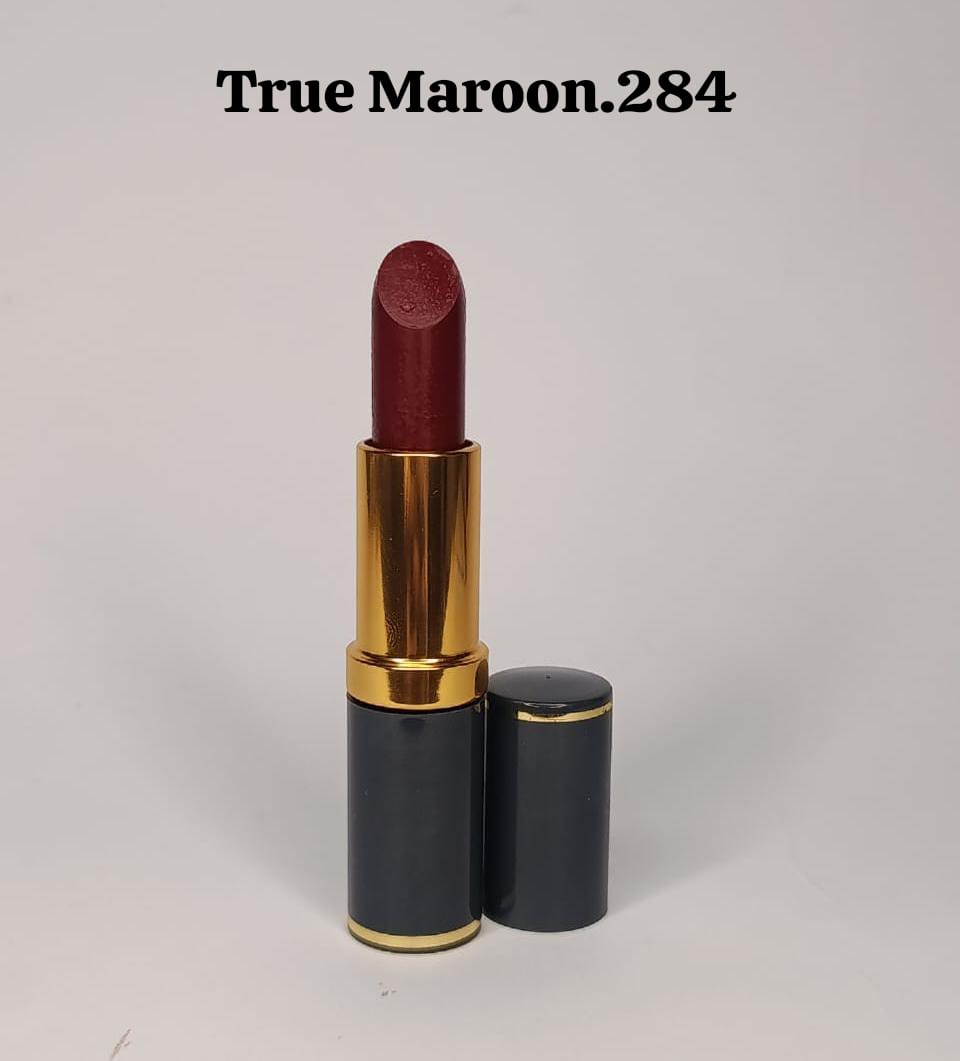 Medora matte lipstick shade 284 true maroon - Maroon colours collection 
