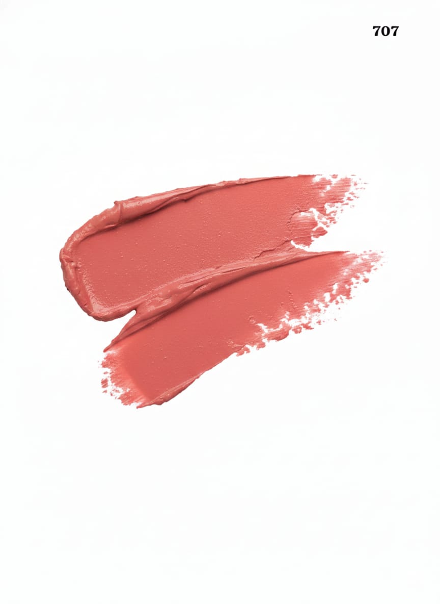 Medora semi matte lipstick shade 707 toffee twist swatch - Skin/Nude colours collection 
