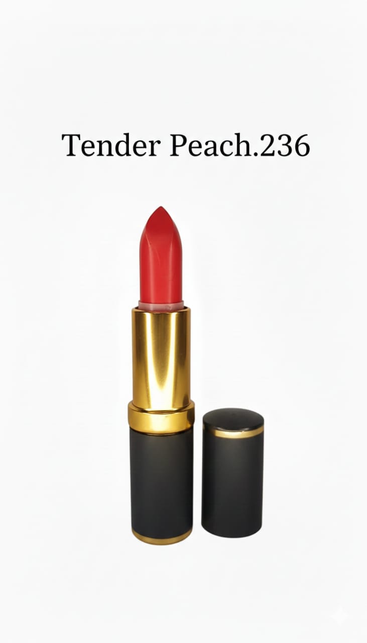 Medora matte lipstick shade 236 tender peach - Peach colours collection 