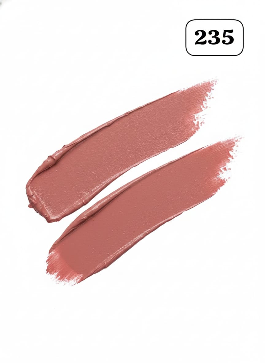 Medora matte lipstick shade 235 viva glam Swatch - Skin/Nude colours collection 